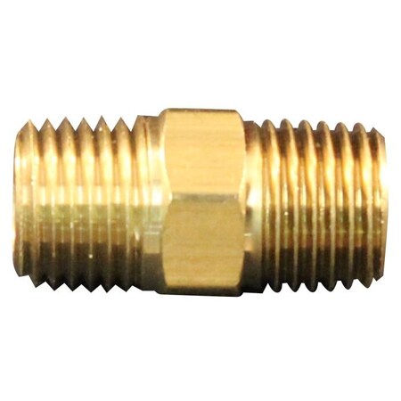 Milton M. Hex Nipple, 3/8" x 1/2" NPT 647-1